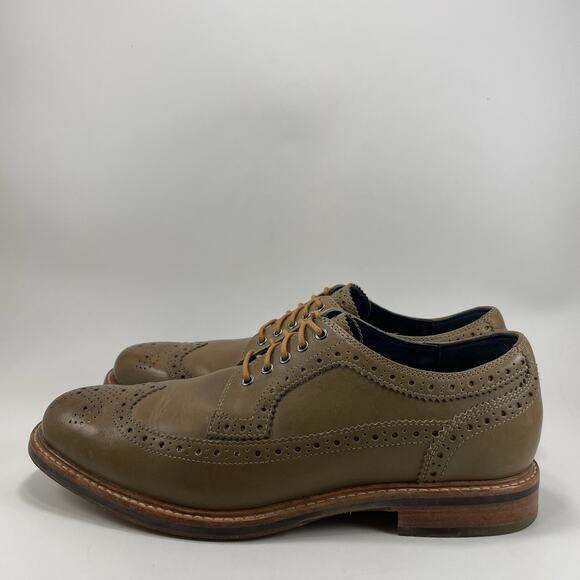 Cole Haan Cooper Wingtip Oxford Lace Up Dress Shoes Mens Size 9 Brown Tan main image 9
